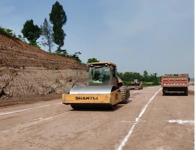 中牟道路施工